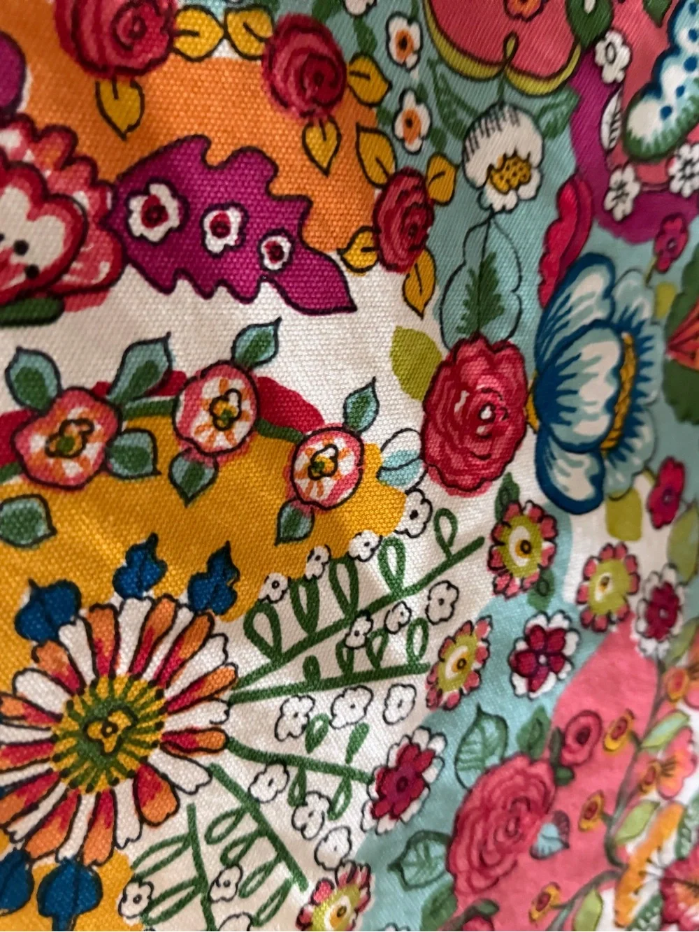 Vintage bright multi